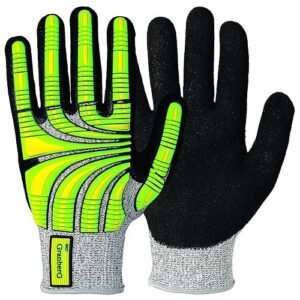 Supplier of Granberg 115.9007 Cut 5 Impact Hi-Viz Protective Gloves in Dubai
